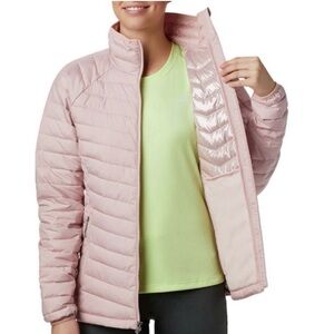 Columbia Women's Light Pink Puffer Jacket